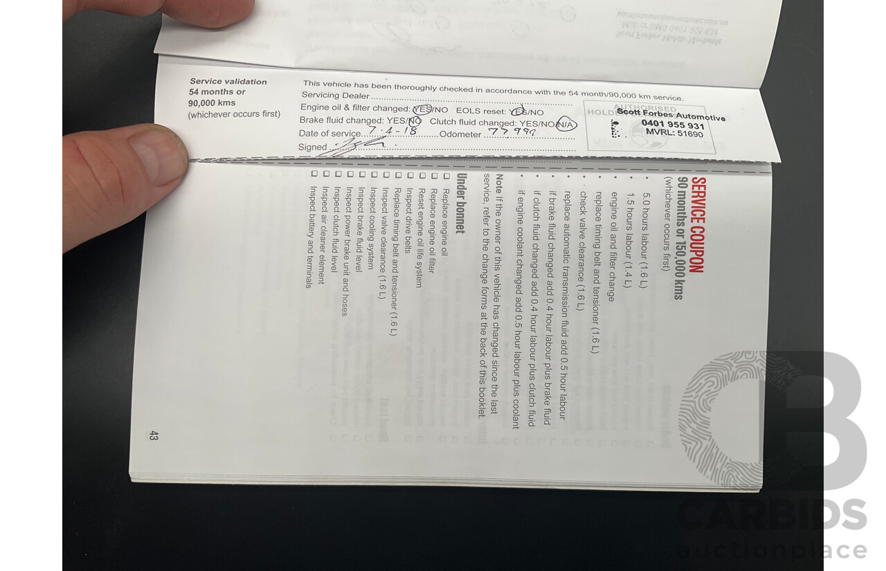 4/2015 Holden Barina X TM MY15 5d Hatchback Blaze Red 1.6L