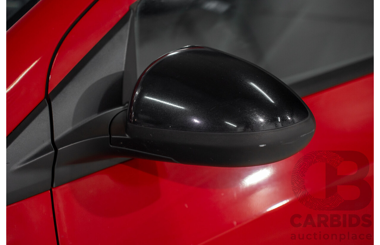 4/2015 Holden Barina X TM MY15 5d Hatchback Blaze Red 1.6L