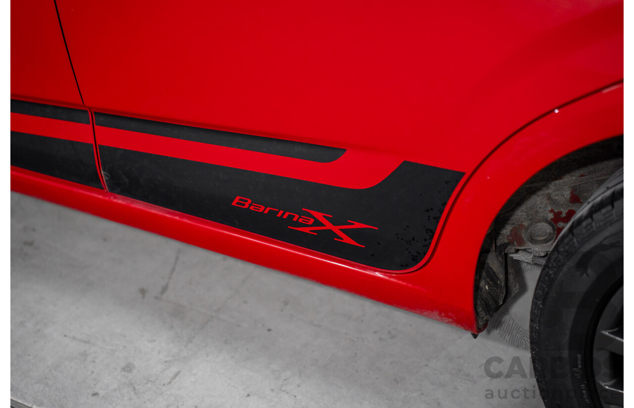 4/2015 Holden Barina X TM MY15 5d Hatchback Blaze Red 1.6L