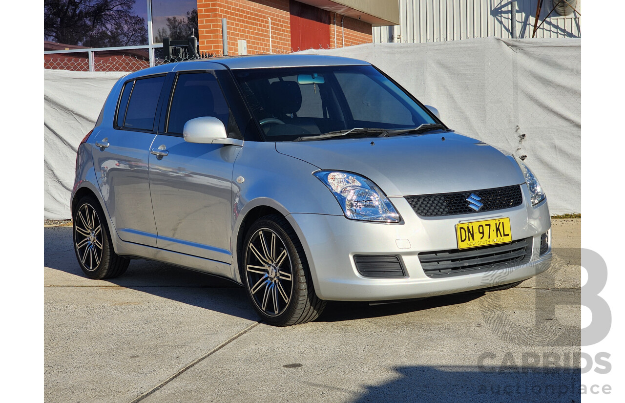 9/2009 Suzuki Swift EZ 07 UPDATE 5d Hatchback Silver 1.5L