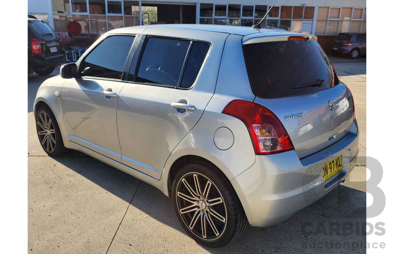 9/2009 Suzuki Swift EZ 07 UPDATE 5d Hatchback Silver 1.5L