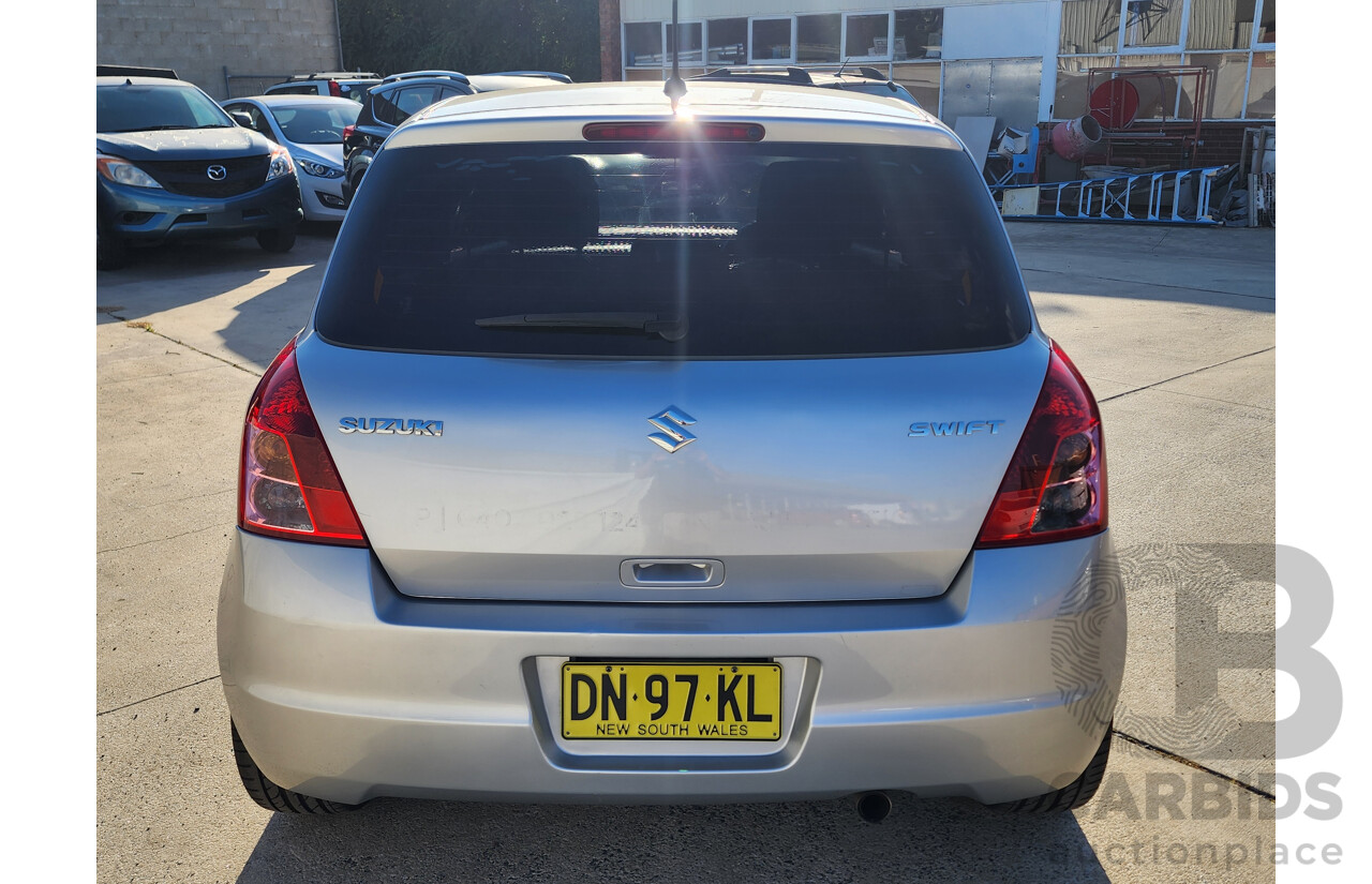 9/2009 Suzuki Swift EZ 07 UPDATE 5d Hatchback Silver 1.5L