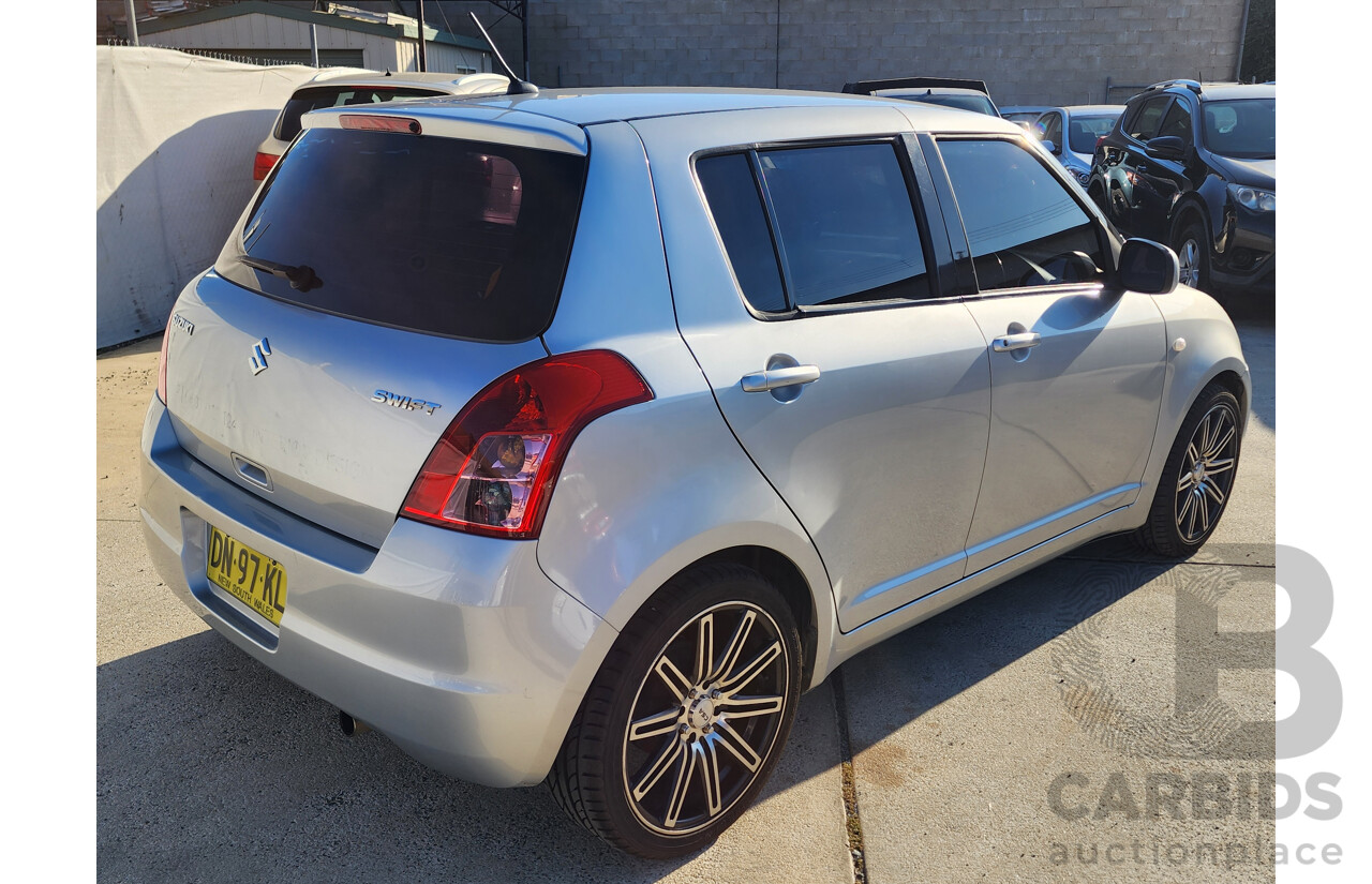9/2009 Suzuki Swift EZ 07 UPDATE 5d Hatchback Silver 1.5L