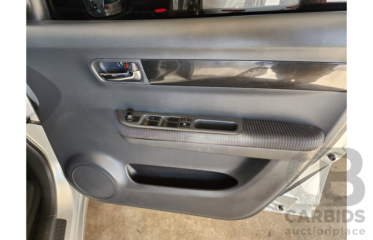 9/2009 Suzuki Swift  EZ 07 UPDATE 5d Hatchback Silver 1.5L