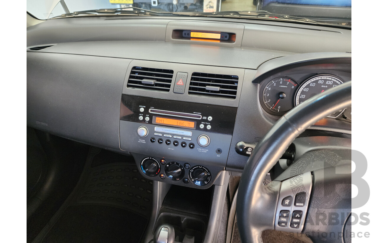 9/2009 Suzuki Swift  EZ 07 UPDATE 5d Hatchback Silver 1.5L