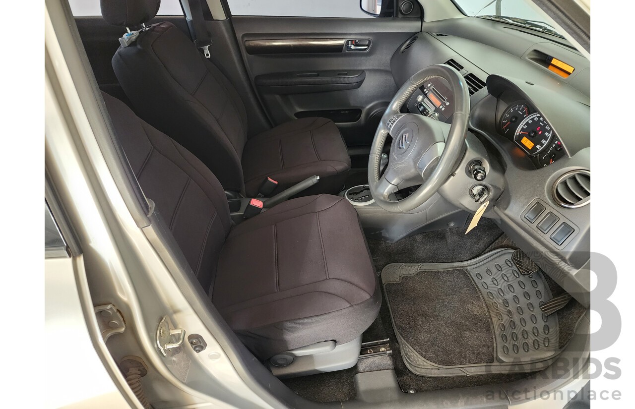 9/2009 Suzuki Swift  EZ 07 UPDATE 5d Hatchback Silver 1.5L