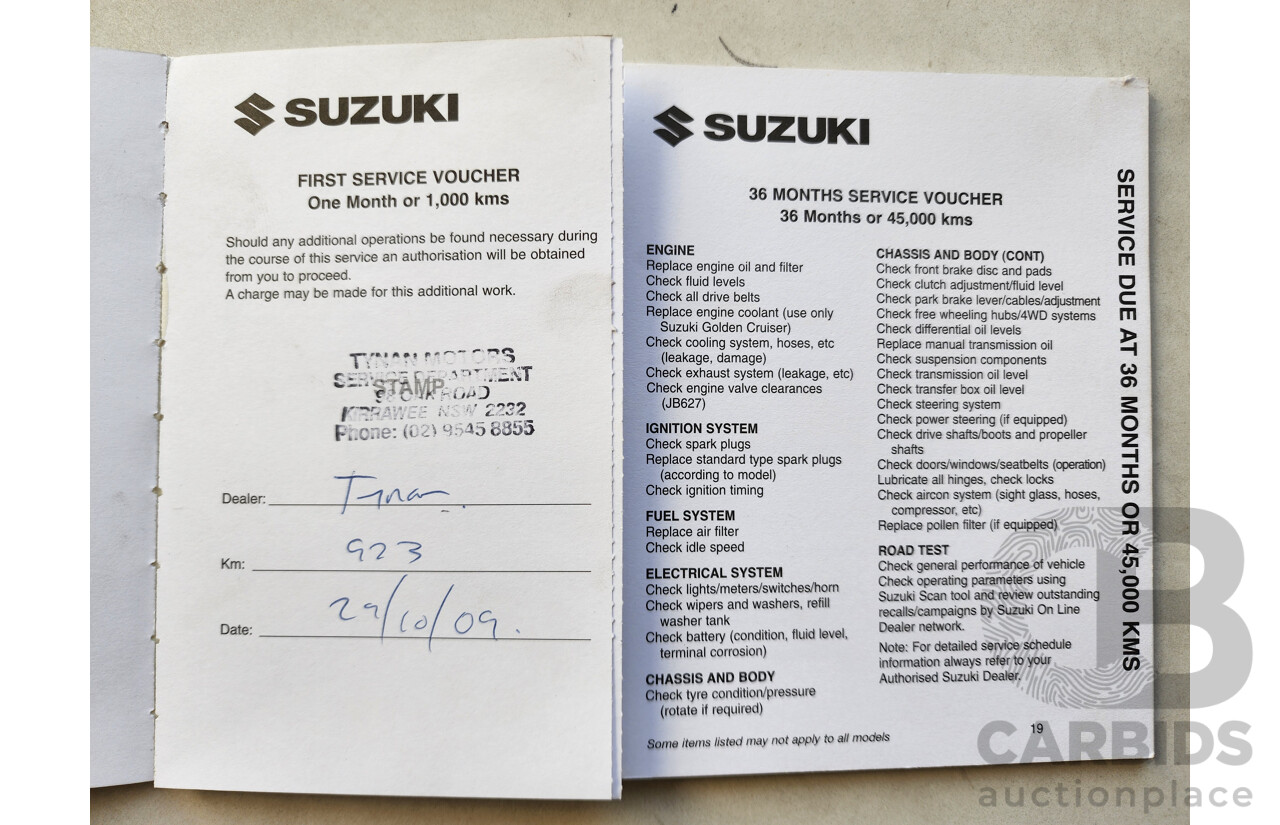 9/2009 Suzuki Swift  EZ 07 UPDATE 5d Hatchback Silver 1.5L