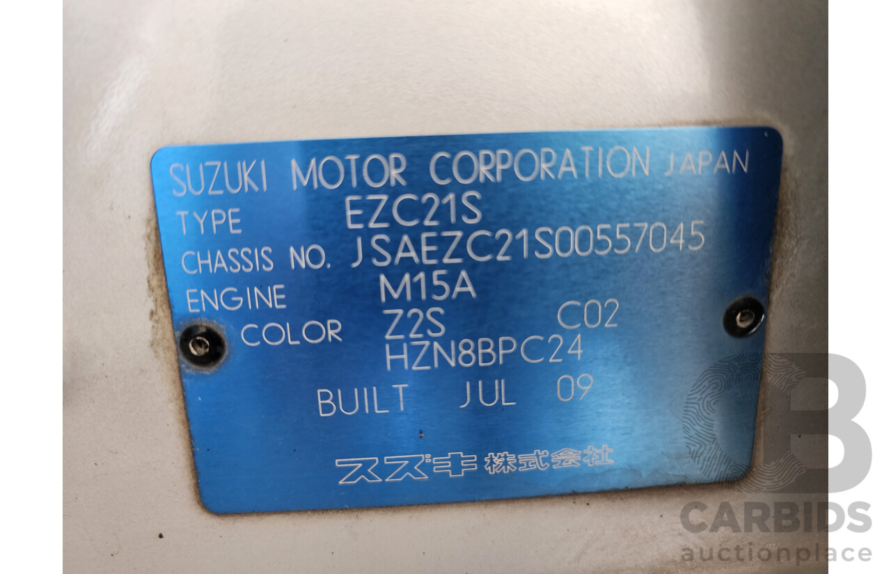 9/2009 Suzuki Swift  EZ 07 UPDATE 5d Hatchback Silver 1.5L