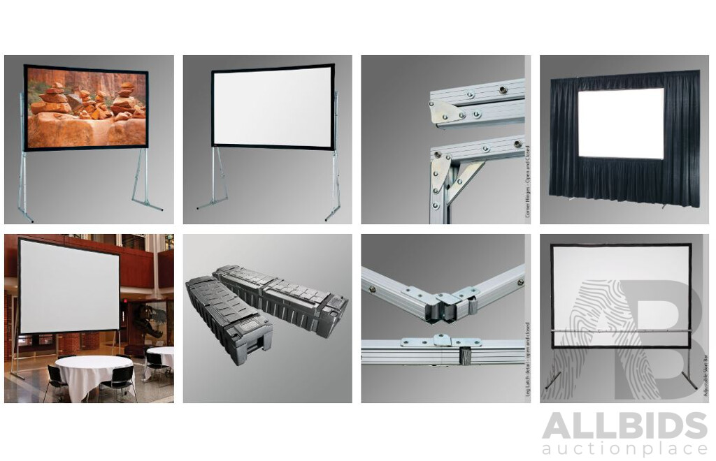 Draper Inc.Ultimate Folding Portable Projection Screen