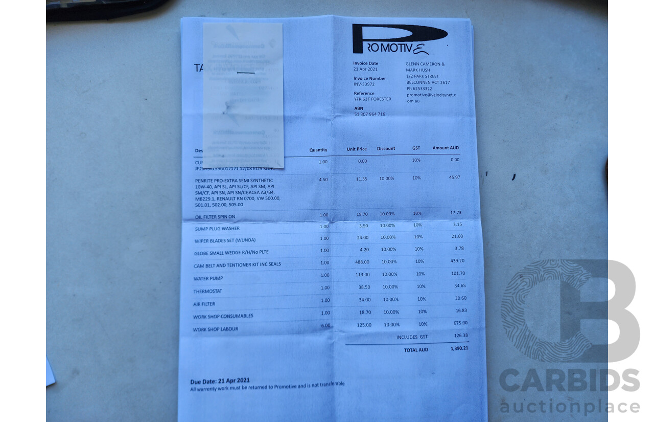 12/2008 Subaru Forester XS MY09 4d Wagon Silver 2.5L