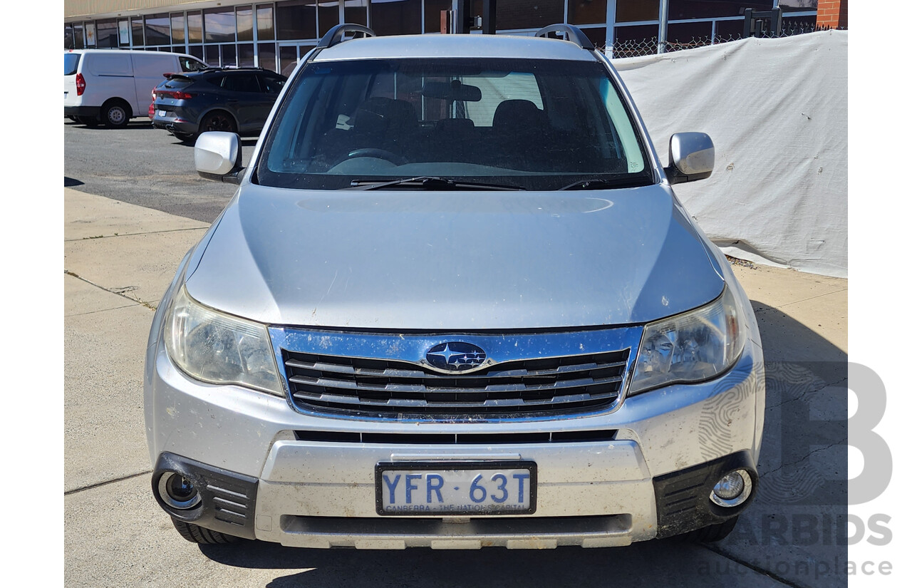12/2008 Subaru Forester XS MY09 4d Wagon Silver 2.5L