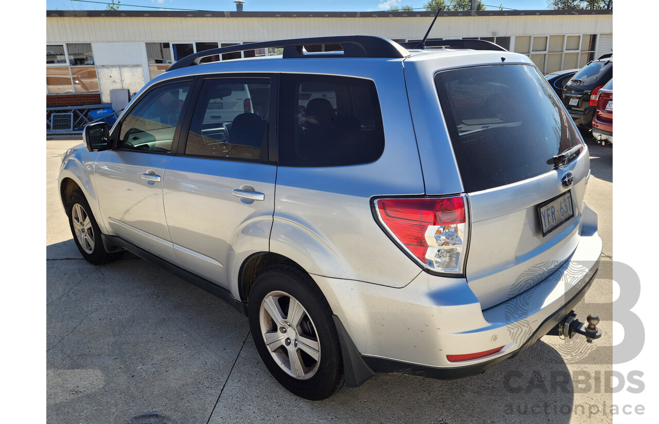 12/2008 Subaru Forester XS MY09 4d Wagon Silver 2.5L