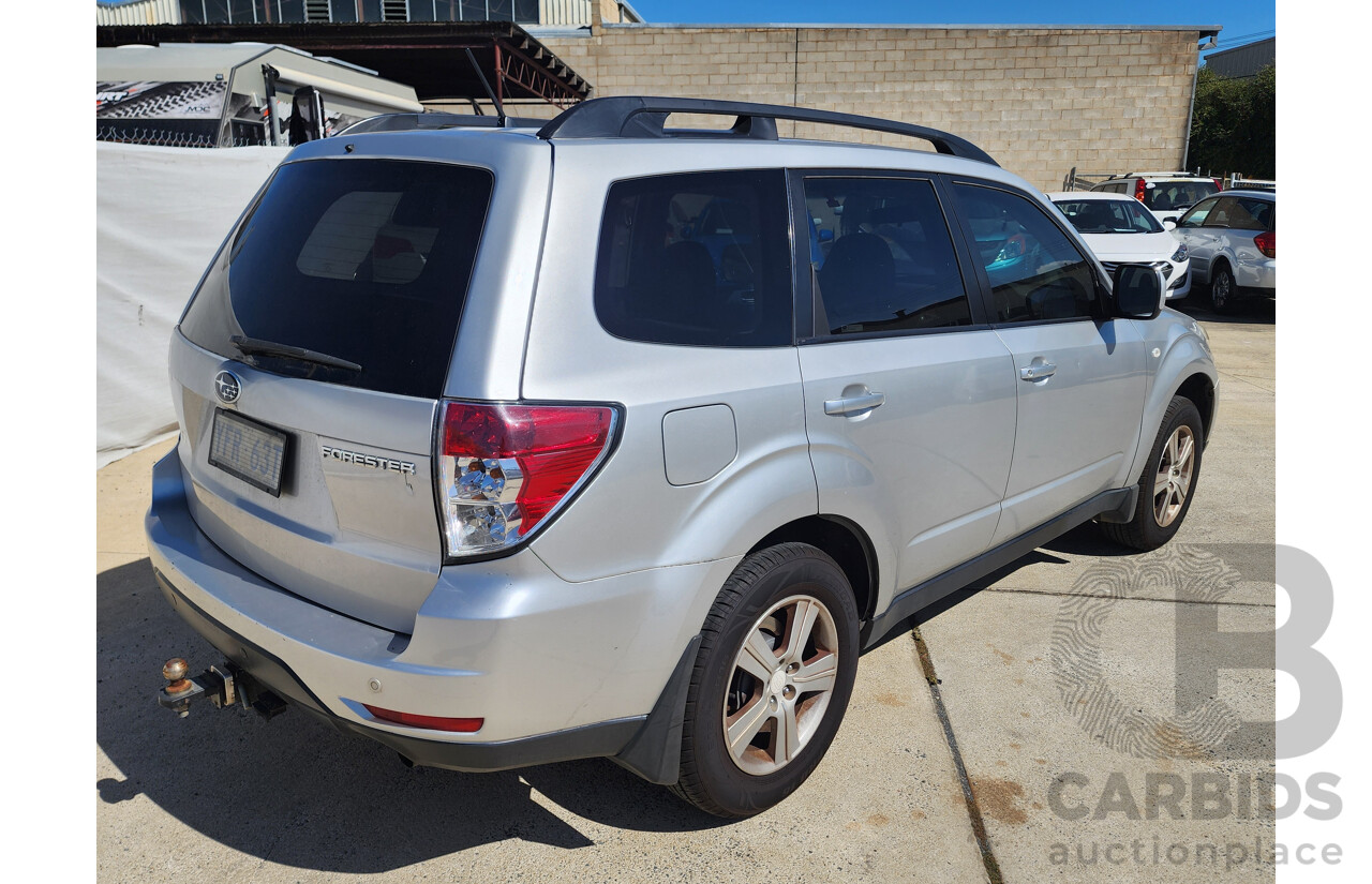 12/2008 Subaru Forester XS MY09 4d Wagon Silver 2.5L