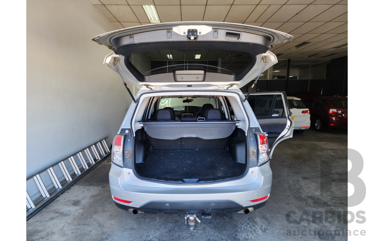 12/2008 Subaru Forester XS MY09 4d Wagon Silver 2.5L
