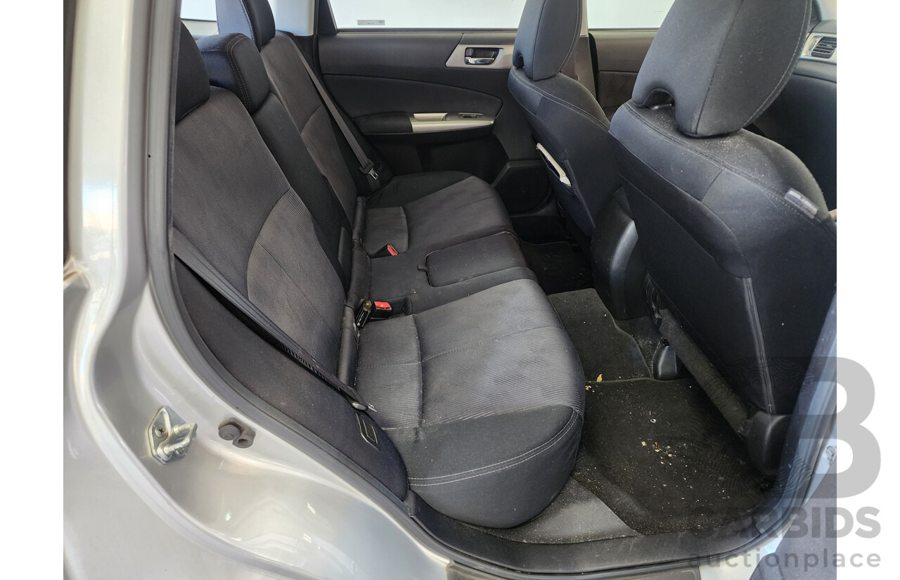 12/2008 Subaru Forester XS MY09 4d Wagon Silver 2.5L
