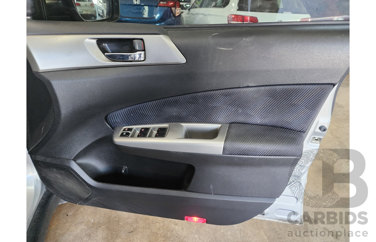 12/2008 Subaru Forester XS MY09 4d Wagon Silver 2.5L