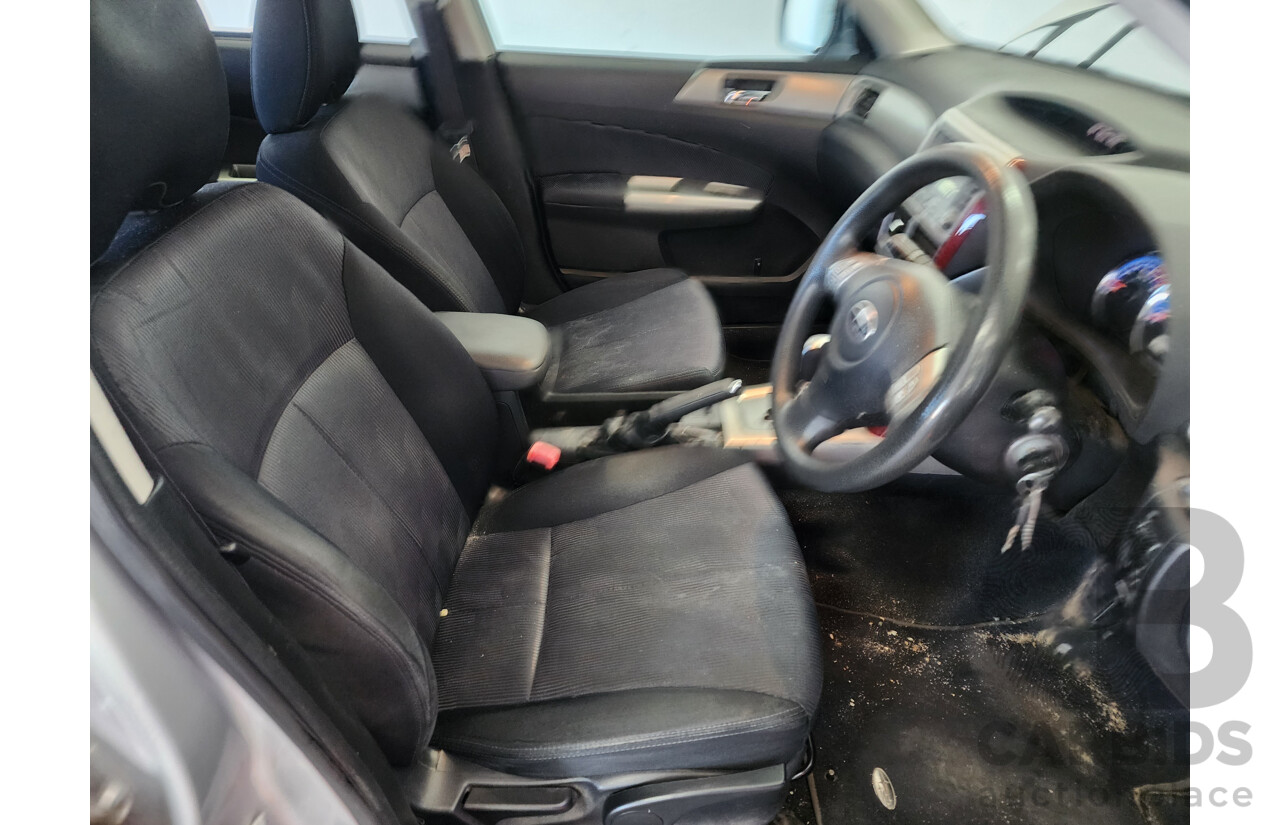 12/2008 Subaru Forester XS MY09 4d Wagon Silver 2.5L