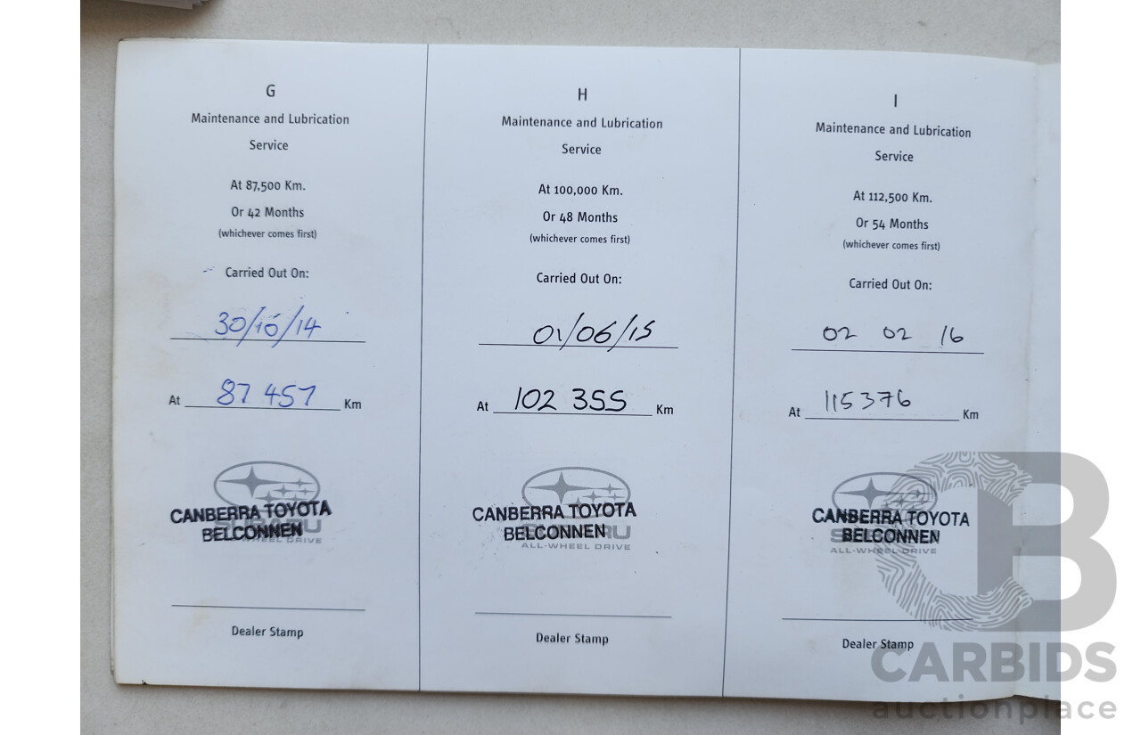 12/2008 Subaru Forester XS MY09 4d Wagon Silver 2.5L