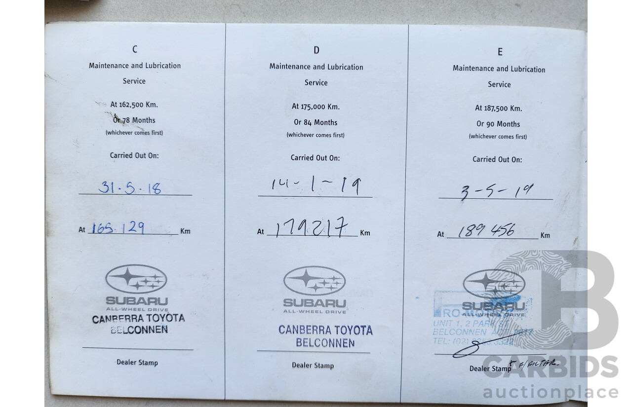 12/2008 Subaru Forester XS MY09 4d Wagon Silver 2.5L