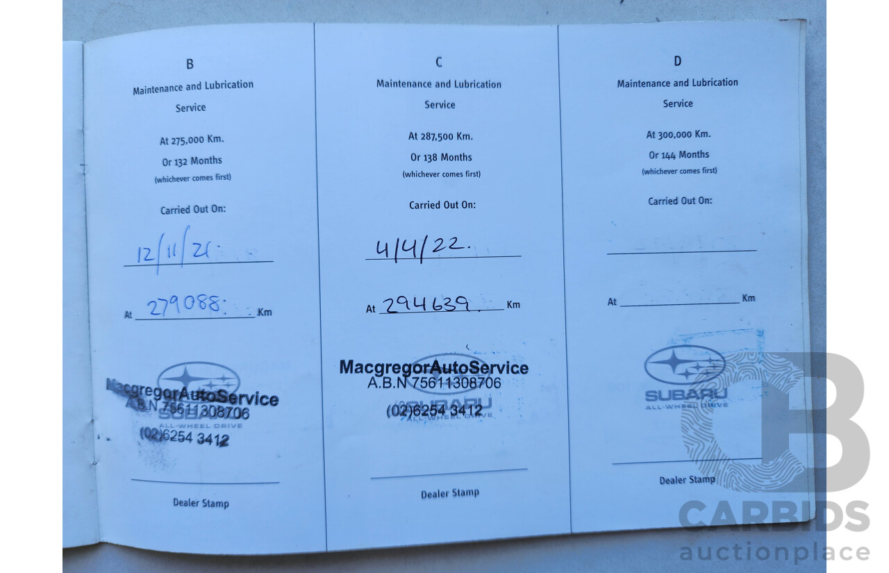 12/2008 Subaru Forester XS MY09 4d Wagon Silver 2.5L