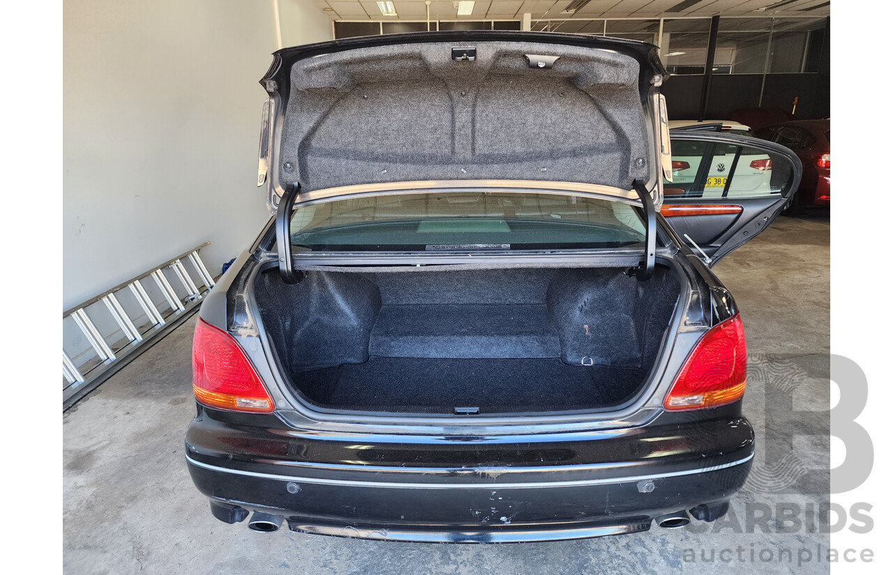 4/2001 Lexus Gs300  JZS160R 4d Saloon Black 3.0L