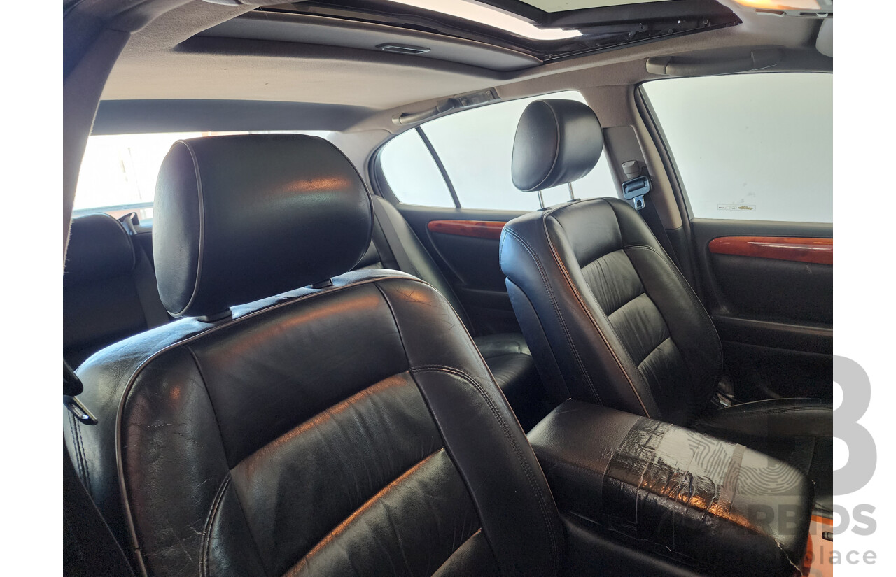 4/2001 Lexus Gs300  JZS160R 4d Saloon Black 3.0L