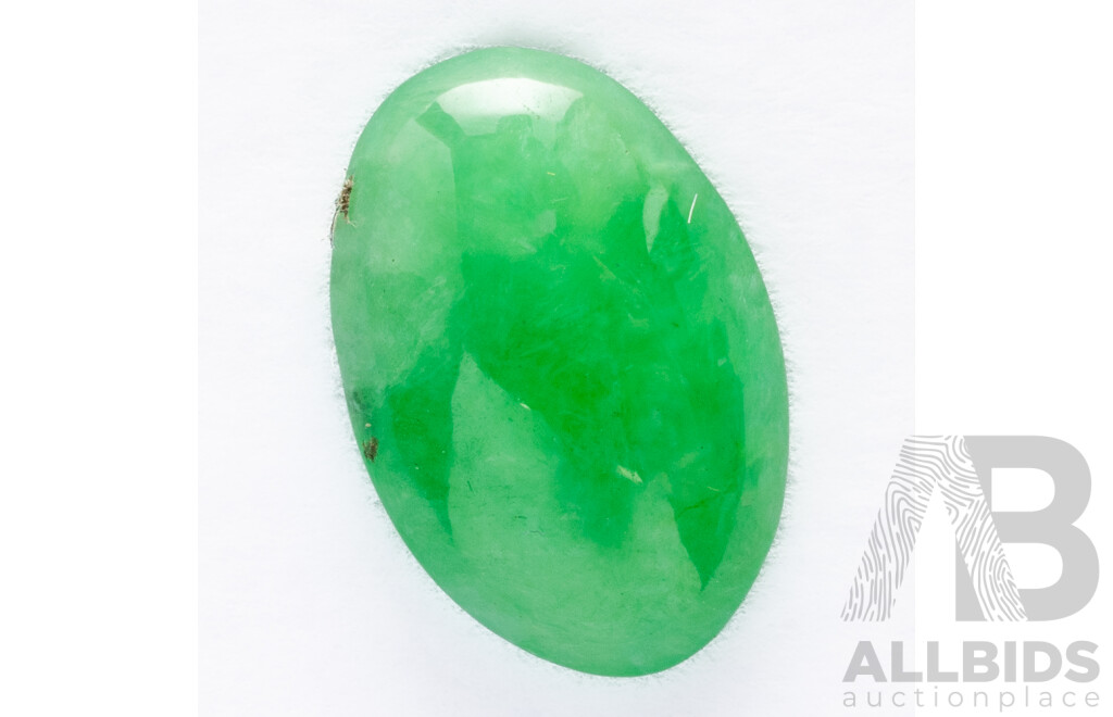 Chrysoprase, Australian Unset Oval Cabochon, 2.4ct