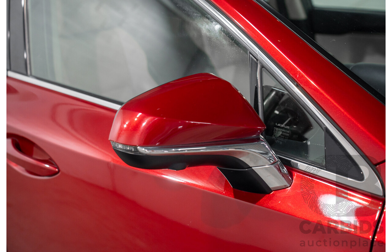 5/2015 Lexus Nx300h Sports Luxury Hybrid (AWD) AYZ15R 4d Wagon Vermillion Red Metallic 2.5L - Hybrid