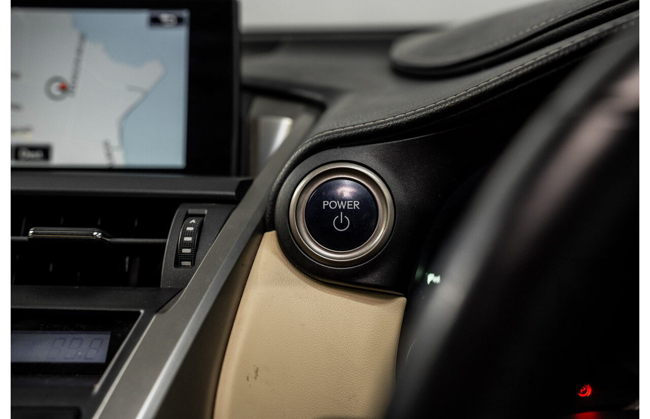 5/2015 Lexus Nx300h Sports Luxury Hybrid (AWD) AYZ15R 4d Wagon Vermillion Red Metallic 2.5L - Hybrid