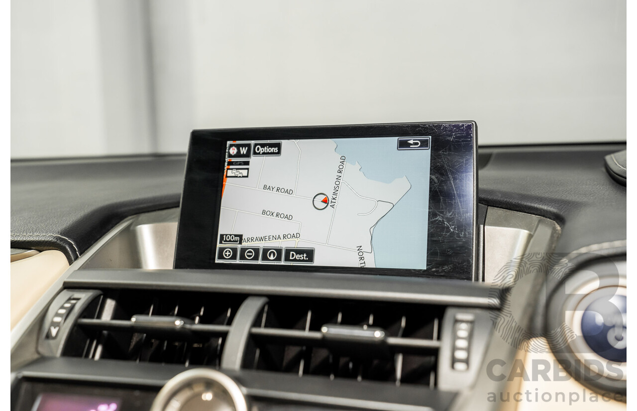 5/2015 Lexus Nx300h Sports Luxury Hybrid (AWD) AYZ15R 4d Wagon Vermillion Red Metallic 2.5L - Hybrid