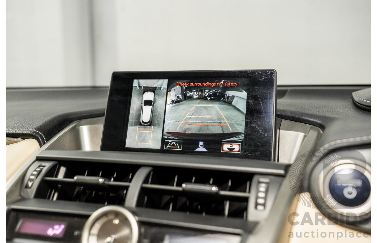 5/2015 Lexus Nx300h Sports Luxury Hybrid (AWD) AYZ15R 4d Wagon Vermillion Red Metallic 2.5L - Hybrid