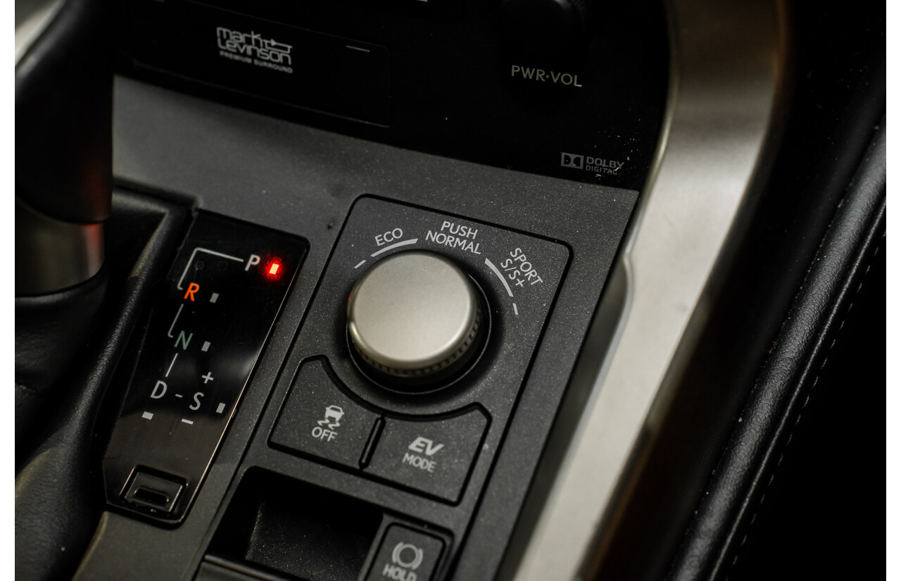 5/2015 Lexus Nx300h Sports Luxury Hybrid (AWD) AYZ15R 4d Wagon Vermillion Red Metallic 2.5L - Hybrid