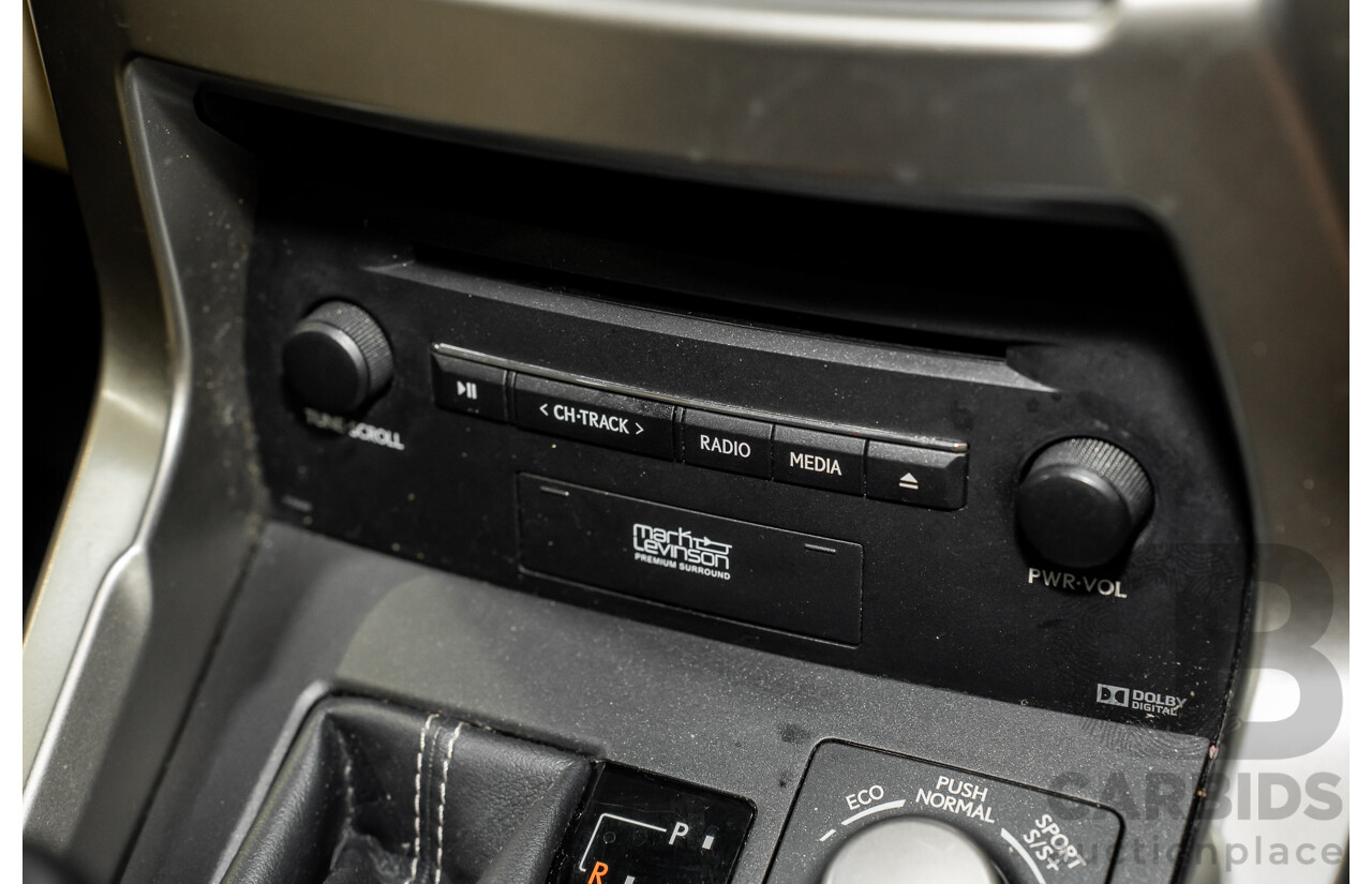 5/2015 Lexus Nx300h Sports Luxury Hybrid (AWD) AYZ15R 4d Wagon Vermillion Red Metallic 2.5L - Hybrid