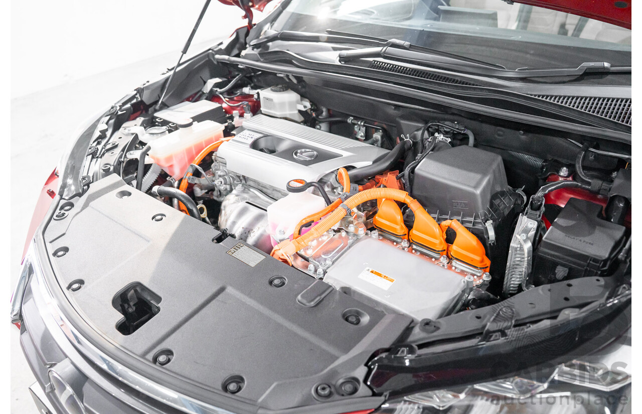 5/2015 Lexus Nx300h Sports Luxury Hybrid (AWD) AYZ15R 4d Wagon Vermillion Red Metallic 2.5L - Hybrid