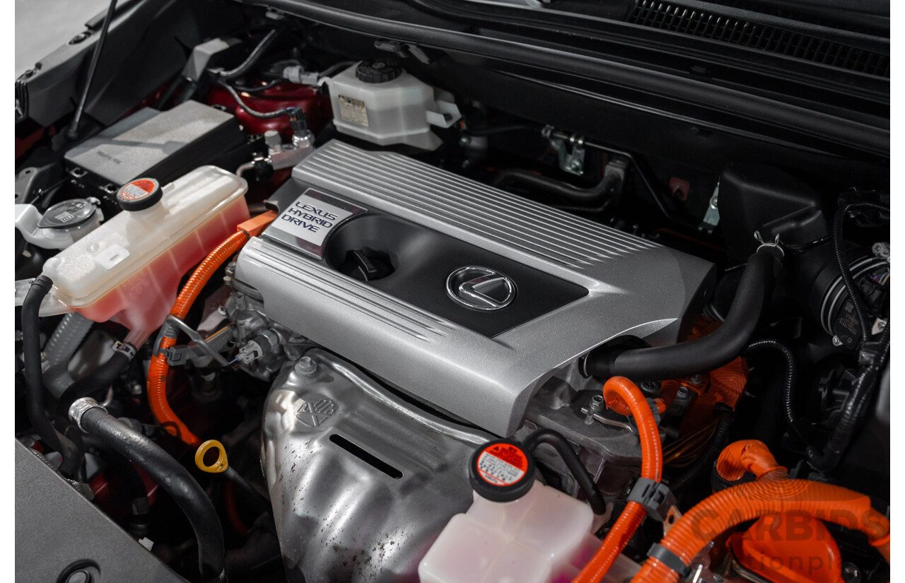 5/2015 Lexus Nx300h Sports Luxury Hybrid (AWD) AYZ15R 4d Wagon Vermillion Red Metallic 2.5L - Hybrid