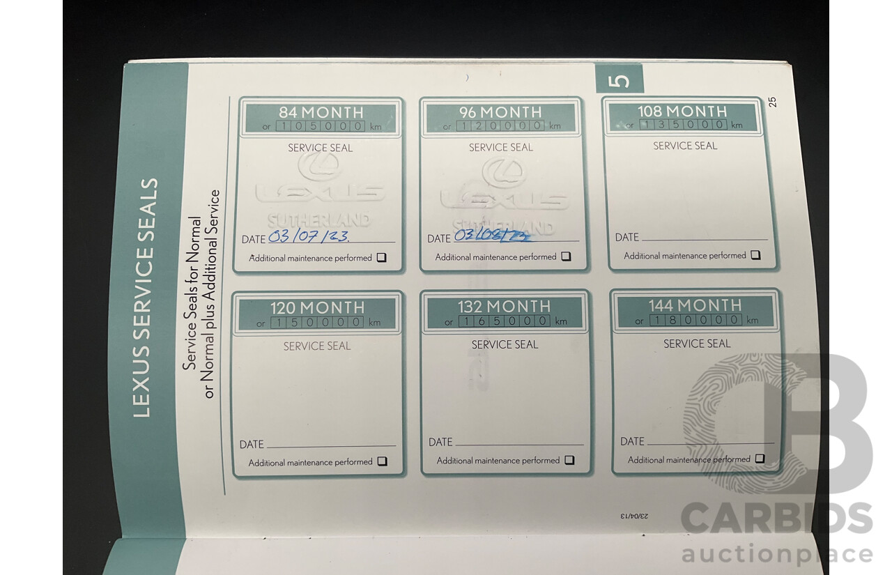 5/2015 Lexus Nx300h Sports Luxury Hybrid (AWD) AYZ15R 4d Wagon Vermillion Red Metallic 2.5L - Hybrid