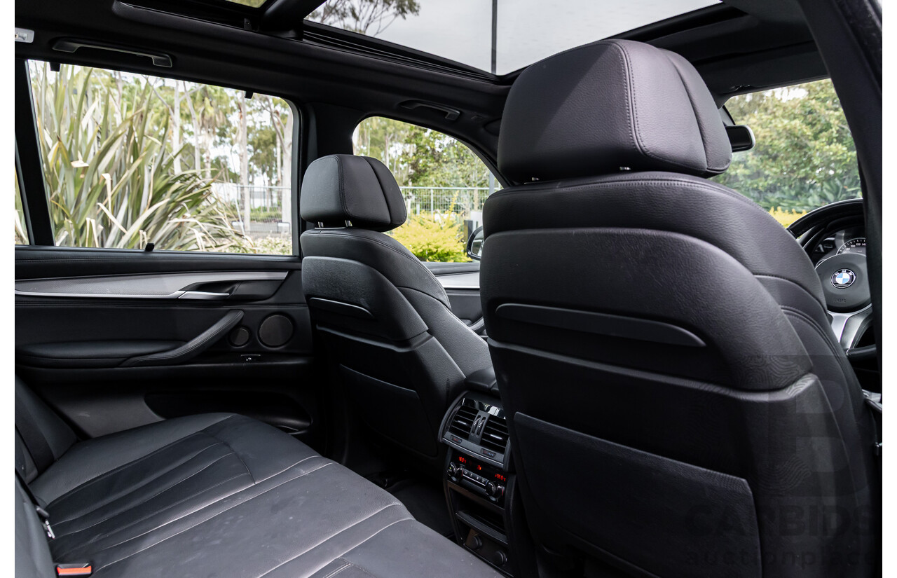 1/2015 BMW X5 M50d F15 (AWD) MY15 4d Wagon Alpine White Triple Turbo Diesel 3.0L