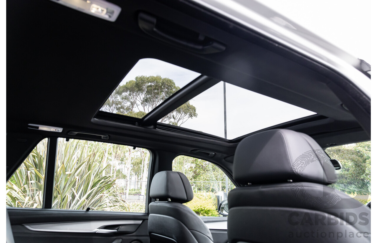 1/2015 BMW X5 M50d F15 (AWD) MY15 4d Wagon Alpine White Triple Turbo Diesel 3.0L