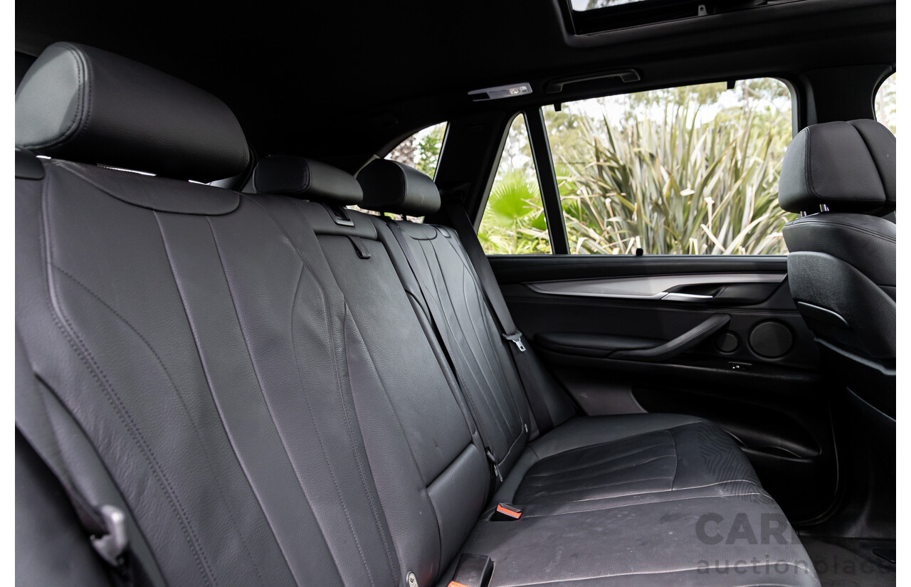 1/2015 BMW X5 M50d F15 (AWD) MY15 4d Wagon Alpine White Triple Turbo Diesel 3.0L