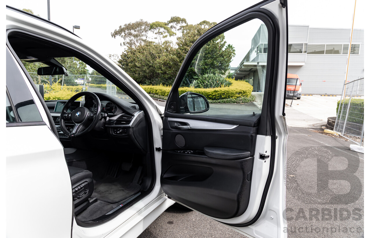 1/2015 BMW X5 M50d F15 (AWD) MY15 4d Wagon Alpine White Triple Turbo Diesel 3.0L