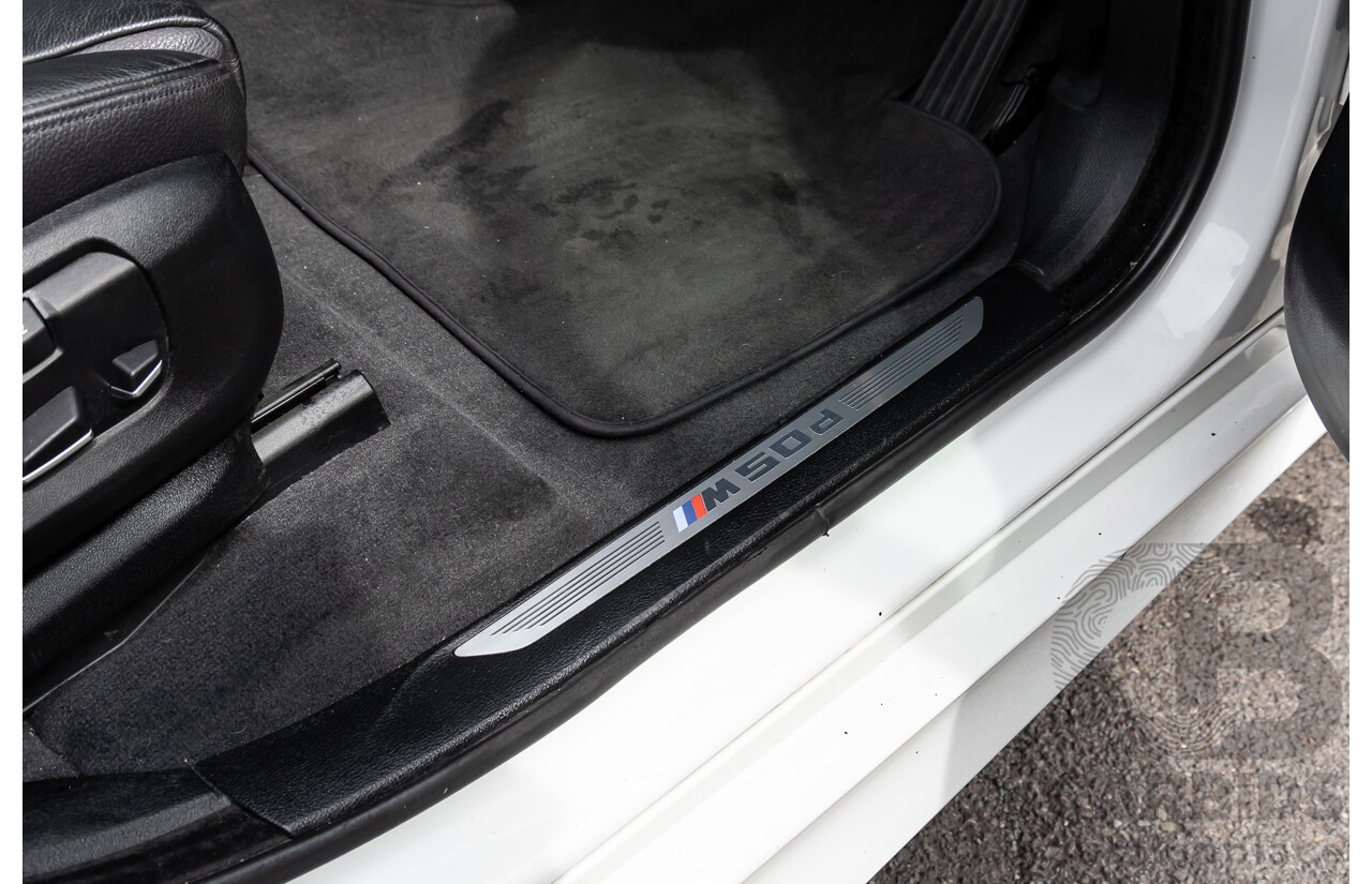 1/2015 BMW X5 M50d F15 (AWD) MY15 4d Wagon Alpine White Triple Turbo Diesel 3.0L