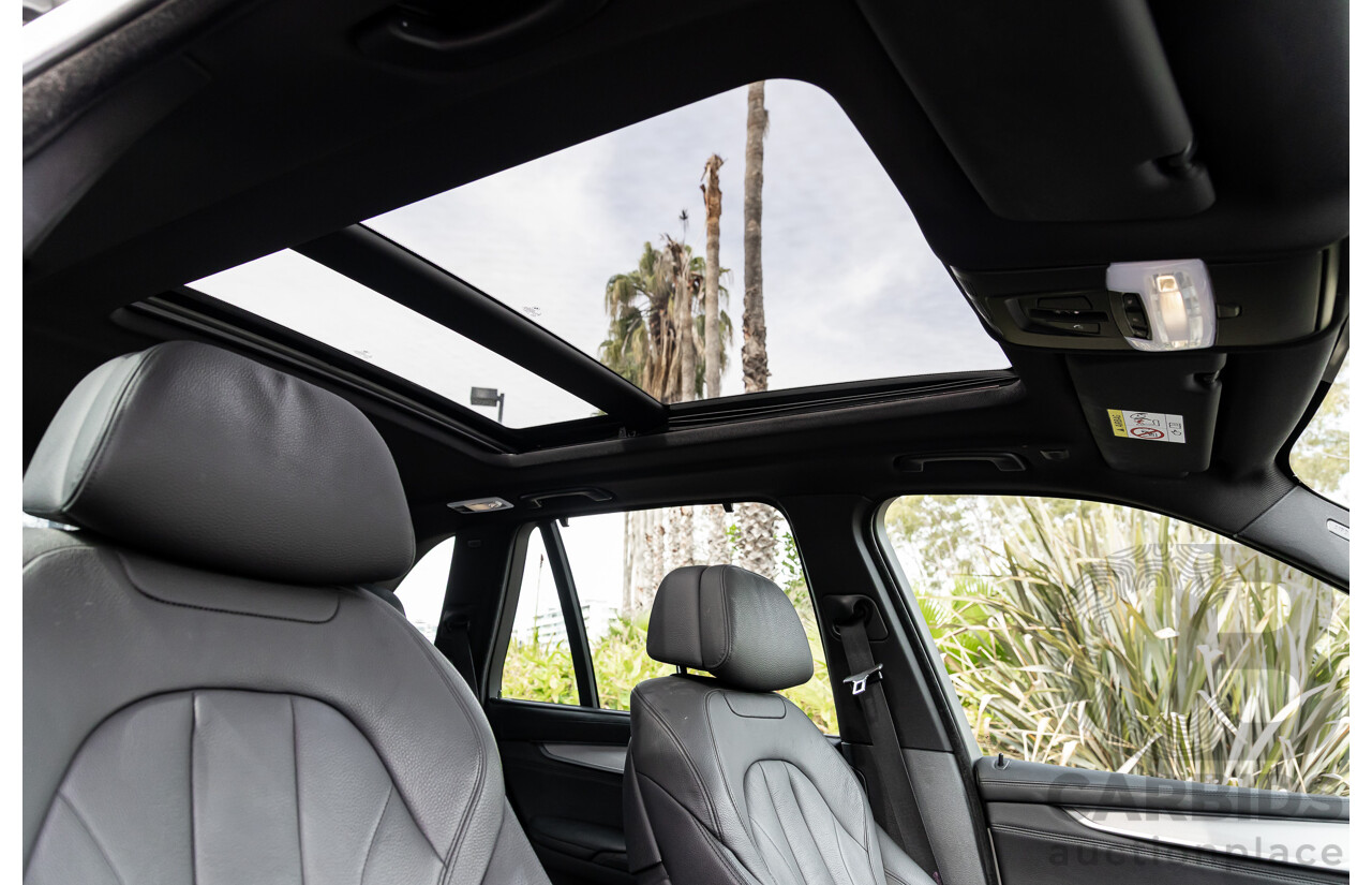 1/2015 BMW X5 M50d F15 (AWD) MY15 4d Wagon Alpine White Triple Turbo Diesel 3.0L