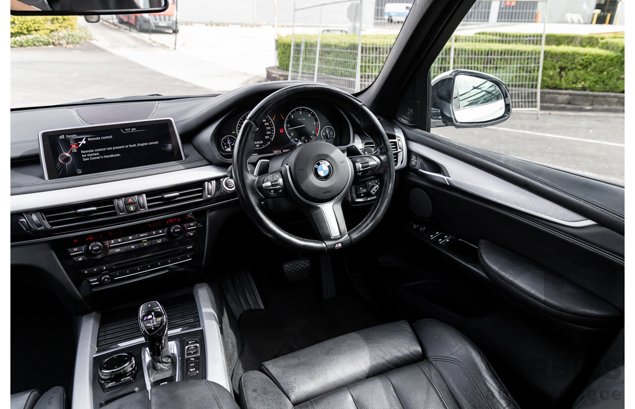 1/2015 BMW X5 M50d F15 (AWD) MY15 4d Wagon Alpine White Triple Turbo Diesel 3.0L