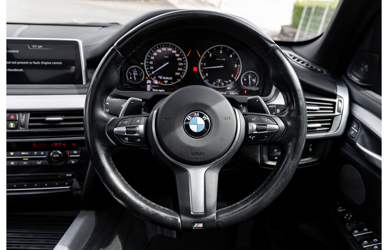 1/2015 BMW X5 M50d F15 (AWD) MY15 4d Wagon Alpine White Triple Turbo Diesel 3.0L