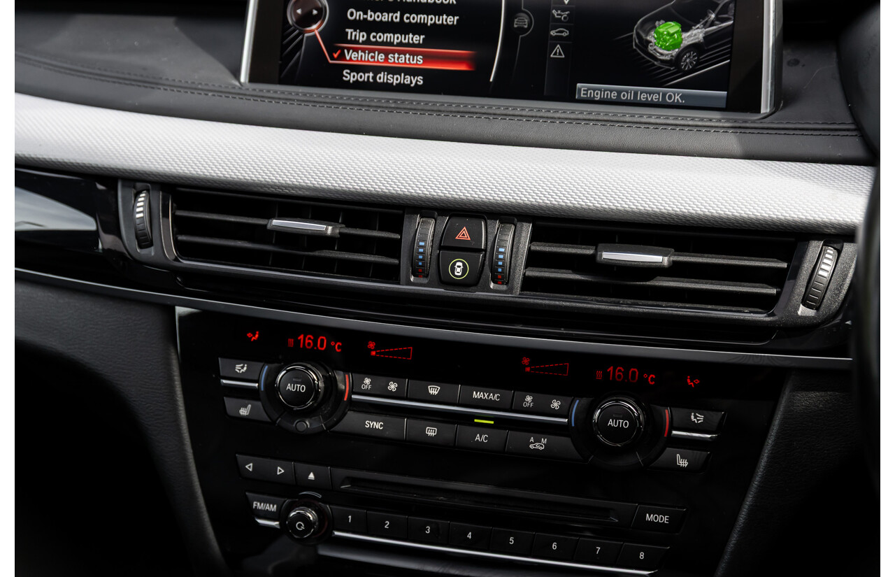 1/2015 BMW X5 M50d F15 (AWD) MY15 4d Wagon Alpine White Triple Turbo Diesel 3.0L