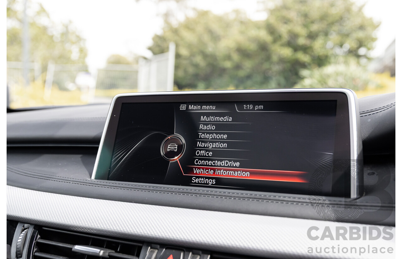 1/2015 BMW X5 M50d F15 (AWD) MY15 4d Wagon Alpine White Triple Turbo Diesel 3.0L