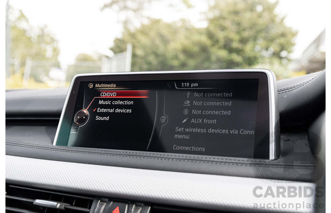 1/2015 BMW X5 M50d F15 (AWD) MY15 4d Wagon Alpine White Triple Turbo Diesel 3.0L