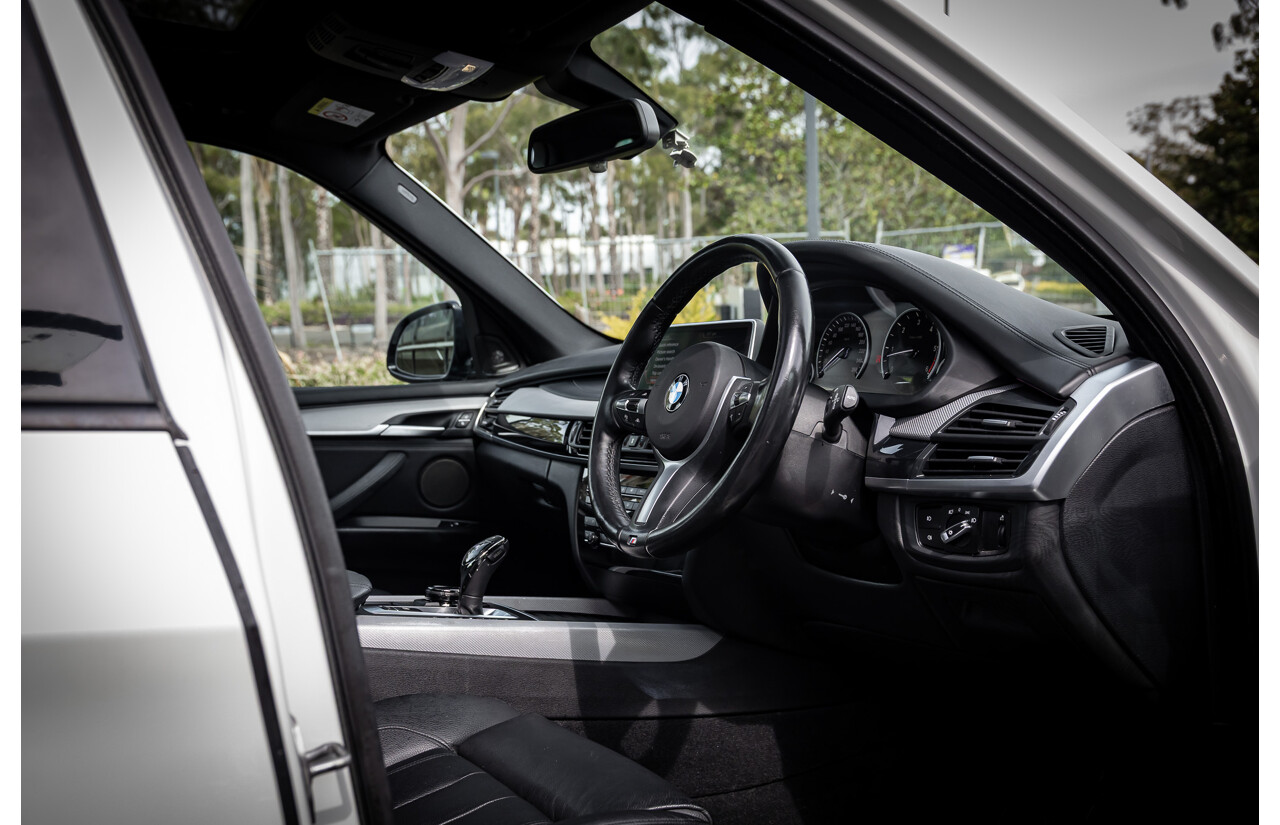 1/2015 BMW X5 M50d F15 (AWD) MY15 4d Wagon Alpine White Triple Turbo Diesel 3.0L