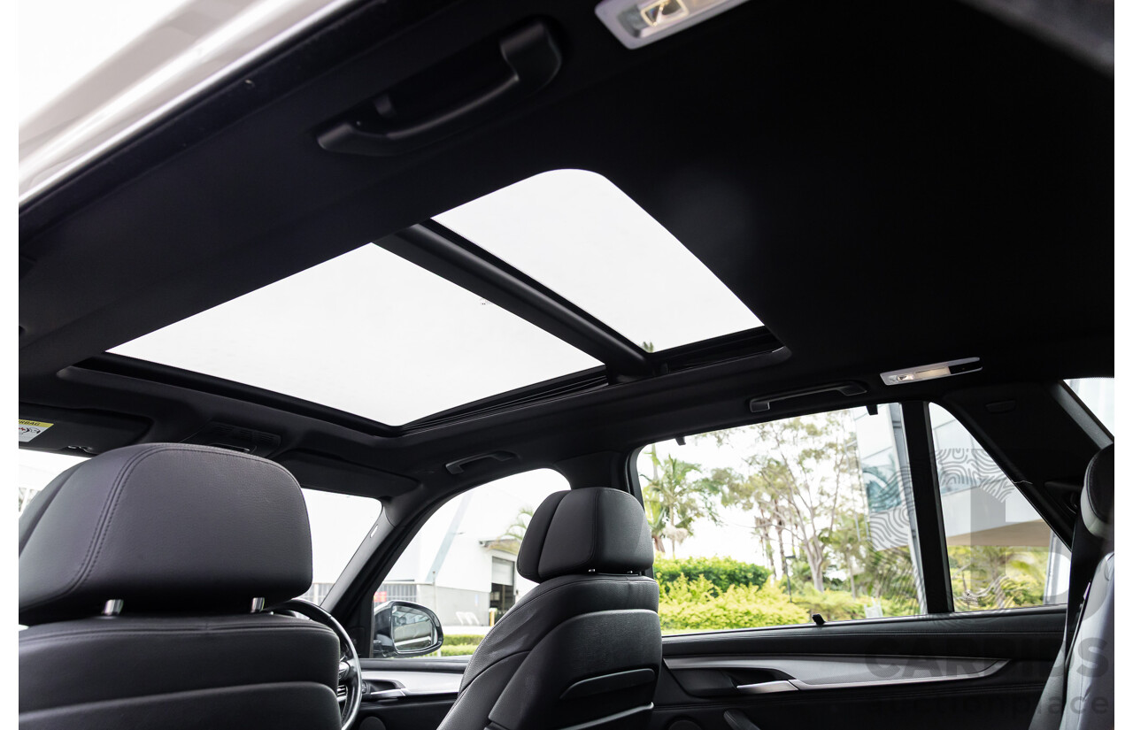 1/2015 BMW X5 M50d F15 (AWD) MY15 4d Wagon Alpine White Triple Turbo Diesel 3.0L