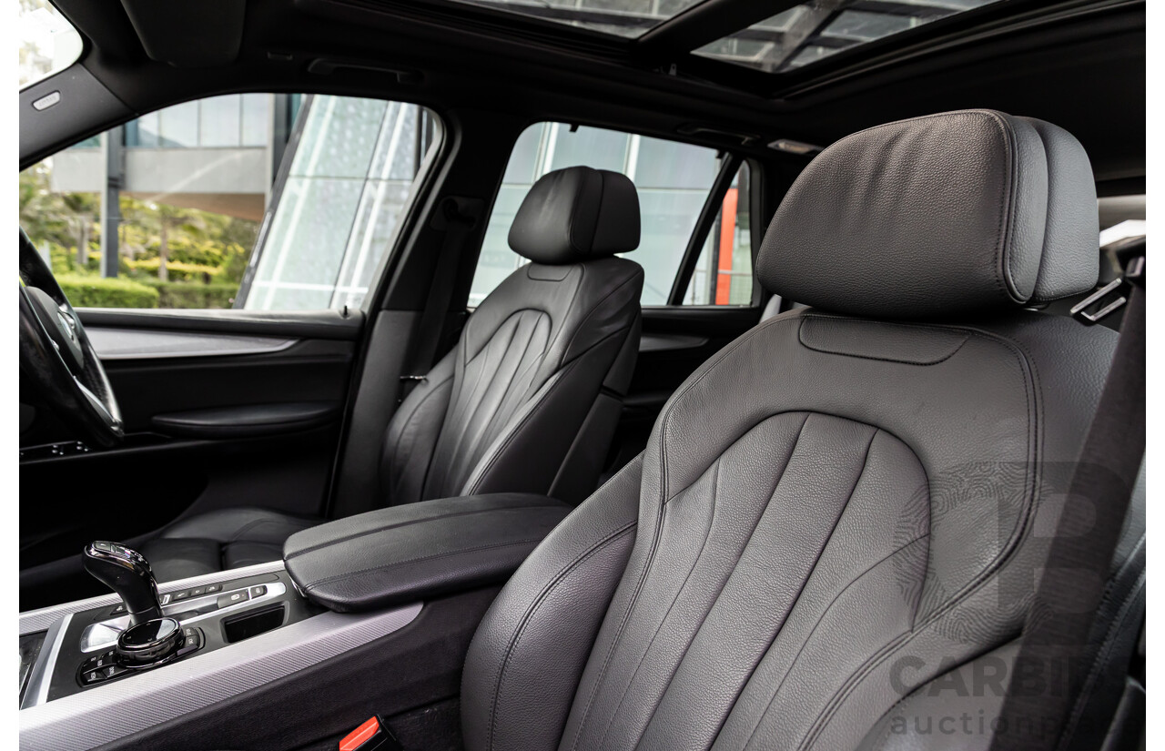 1/2015 BMW X5 M50d F15 (AWD) MY15 4d Wagon Alpine White Triple Turbo Diesel 3.0L